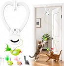 Interactive Flying Bird Cat Toy – Automatic Clip-On Toy for Indoor Cats