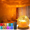 Crystal Ambient Light Projector with 16 Colors & Remote