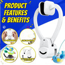 Interactive Doorway Cat Toy – Clip-On Automatic Bird & Mouse Toy for Indoor Cats