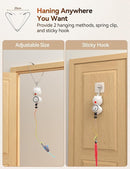 Interactive LED Cat Toy with 8 Replacement Teasers, Feathers & Mouse