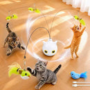 Automatic Flying Bird Cat Toy with 360° Motion & Two Speed Modes