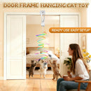 Interactive Automatic Cat Toy with 360° Rotating Feather Wand & 3 Attachments