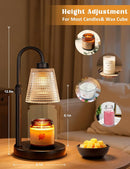 Candle Warmer Lamp with Timer & Adjustable Brightness