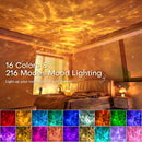 Crystal Ambient Light Projector with 16 Colors & Remote